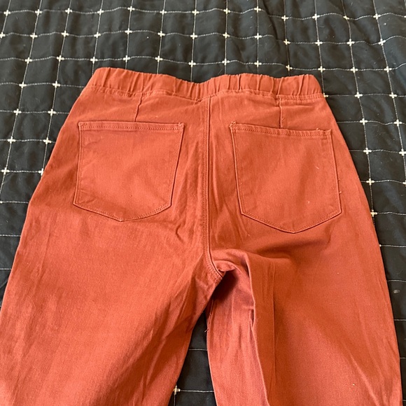 Chloe Rust Boot Cut Pants - Picture 5 of 6